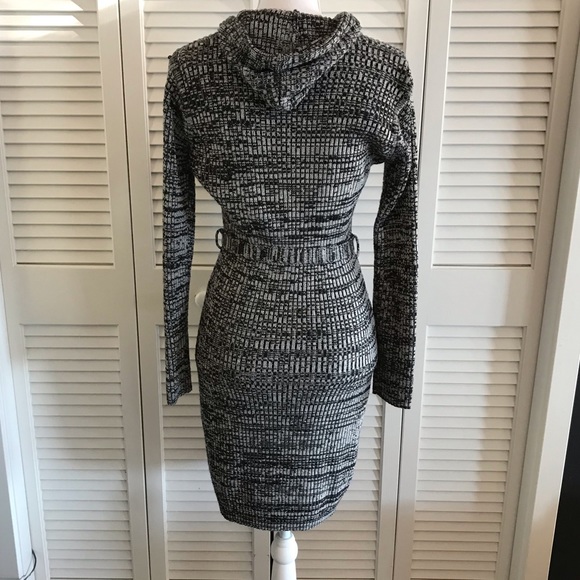 GAS Sweaters Long Hooded Belted Cardigan Large - Picture 3 of 7